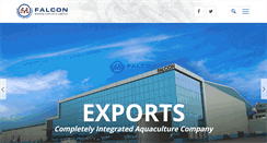 Desktop Screenshot of falconmarine.co.in